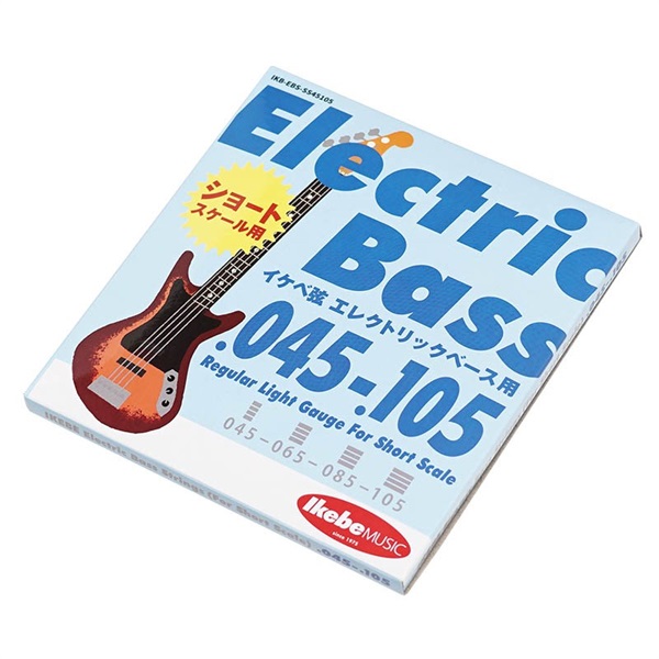 Ikebe Original 【創業50周年大決算SALE】 Electric Bass Strings イケベ弦 ショートスケール・エレキベース用 045-105 画像1