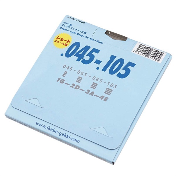 Ikebe Original 【創業50周年大決算SALE】 Electric Bass Strings イケベ弦 ショートスケール・エレキベース用 045-105 画像2