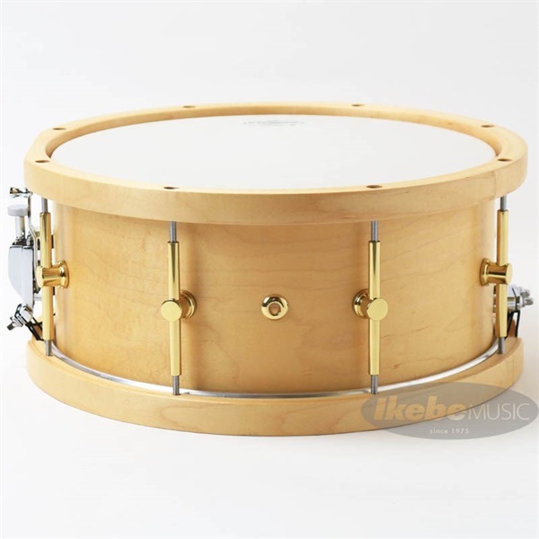 CANOPUS MO-1465WH [MO Snare Drum 14×6.5 w/Wood Hoops / Natural Oil