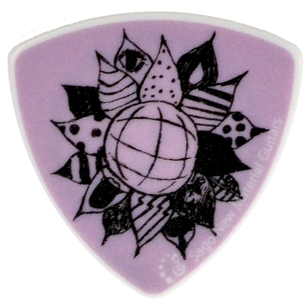 Sago GIRLFRIEND NAGISA/Purple Celluloid Pick 画像1