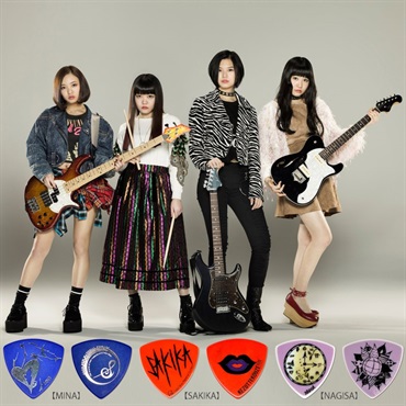 Sago GIRLFRIEND NAGISA/Purple Celluloid Pick 画像2