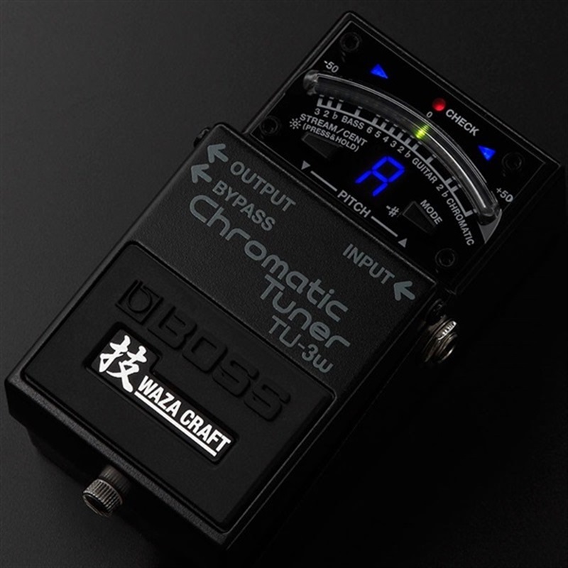 BOSS Chromatic Tuner TU-3W日本製