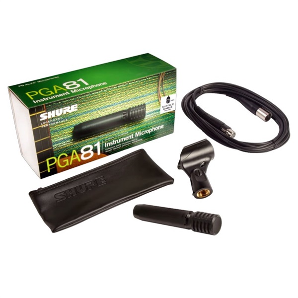 SHURE PGA81-XLR【4.6m XLRケーブル付属】 ｜イケベ楽器店