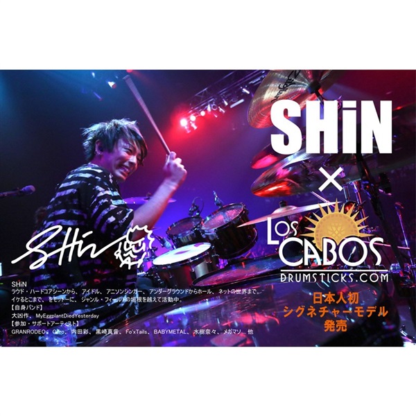 LOS CABOS LCD3ARH-SHiN [SHiNシグネイチャースティック / Red Hickory 3A] 画像2