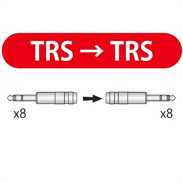 Oyaide PA-08 TRS V2(TRS-TRS)【1.5m】 画像2