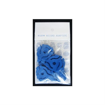 stokyo Plastic 45RPM Insert Adapter【Blue】 (1袋20個入り) (7inch用インサート型アダプター) 画像1