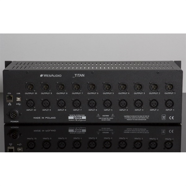 WesAudio _TITAN (10スロット API500シリーズ ラックフレーム) (API500シリーズ)【お取り寄せ商品】 画像1
