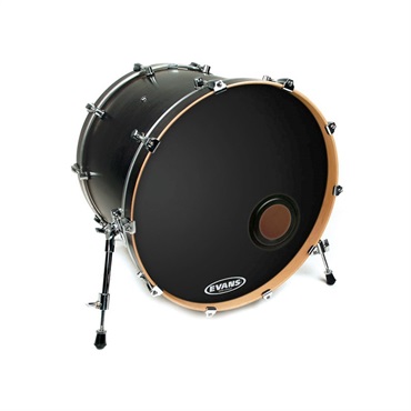 EVANS BD26REMAD [EMAD Resonant Black 26 / Bass Drum]【1ply ， 7.5mil】【お取り寄せ品】 画像1