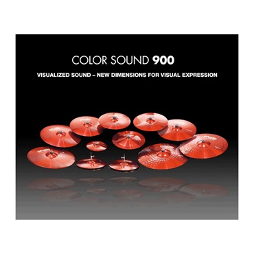 PAiSTe Color Sound 900 Red Heavy Crash 16 【お取り寄せ品】 画像1
