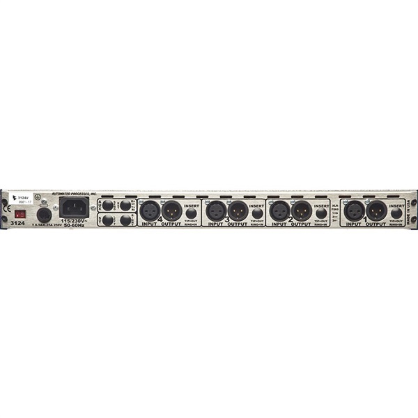 API 3124V (ディスクリート 4ch マイク/ラインプリアンプ/DI) 【お取り寄せ商品・納期3週間程】 画像1