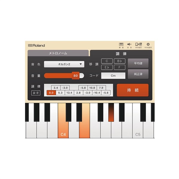 Roland JUSTY HK-100 画像5