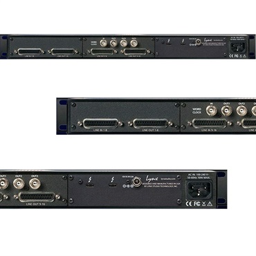 Lynx AURORA(n) 16 - TB3 (16チャンネル入出力モデル)(オーディオインターフェイス)(リンクス) 画像5