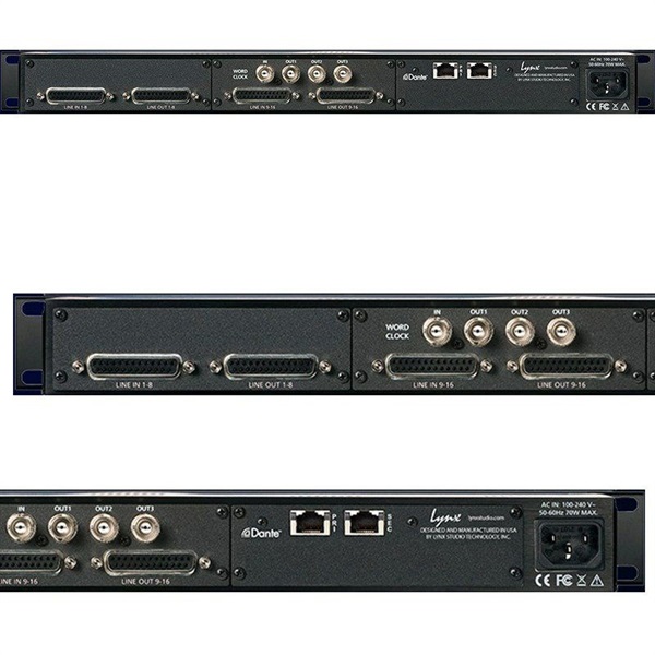 Lynx AURORA(n) 16 - DNT (16チャンネル入出力モデル)(オーディオインターフェイス)(リンクス) 画像5