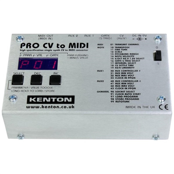 KENTON PRO CV to MIDI 画像2