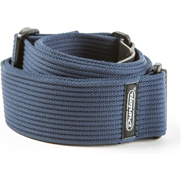 Dunlop (Jim Dunlop) Ribbed Cotton Strap Navy Blue (D27-01NV) 画像1