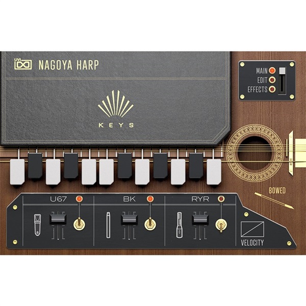 UVI Nagoya Harp  (代引不可)(オンライン納品) 画像1