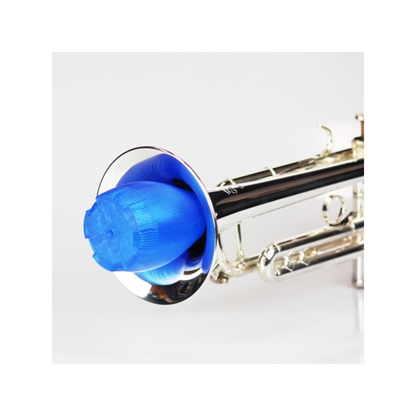 Mutio 【クリスマスセール】ミューティオ / MRT-MTP BL (ブルー) トランペット用 プラクティス ミュート 画像1
