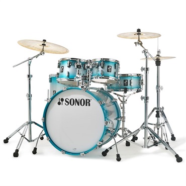 SONOR SN-AQ2SG #TSB [AQ2 STAGE Shell Set / Transparent Stain Black] 【シンバル、ハードウェア別売】 画像1
