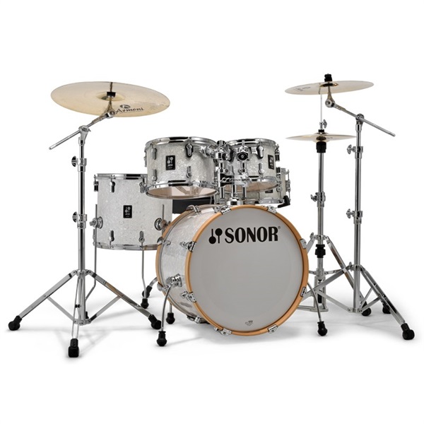 SONOR SN-AQ2ST #WHP [AQ2 STUDIO Shell Set / White Pearl] 【シンバル、ハードウェア別売】 画像1