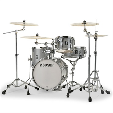 SONOR SN-AQ2SAF #ASB [AQ2 SAFARI Shell Set / Aqua Silver Burst] 【シンバル、ハードウェア別売】 画像1