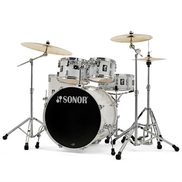 SONOR SN-AQ1SG #PW [AQ1 STAGE Set / PIANO WHITE]【ハードウェア付属 / シンバル別売】 画像1