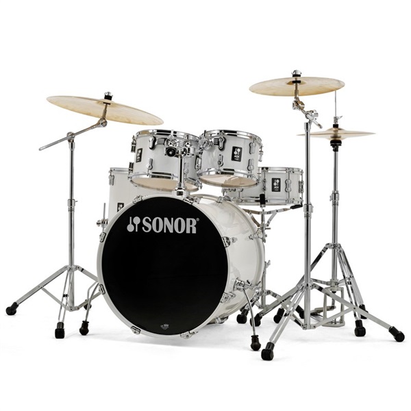 SONOR SN-AQ1SG #PW [AQ1 STAGE Set / PIANO WHITE]【ハードウェア付属 / シンバル別売】 画像1