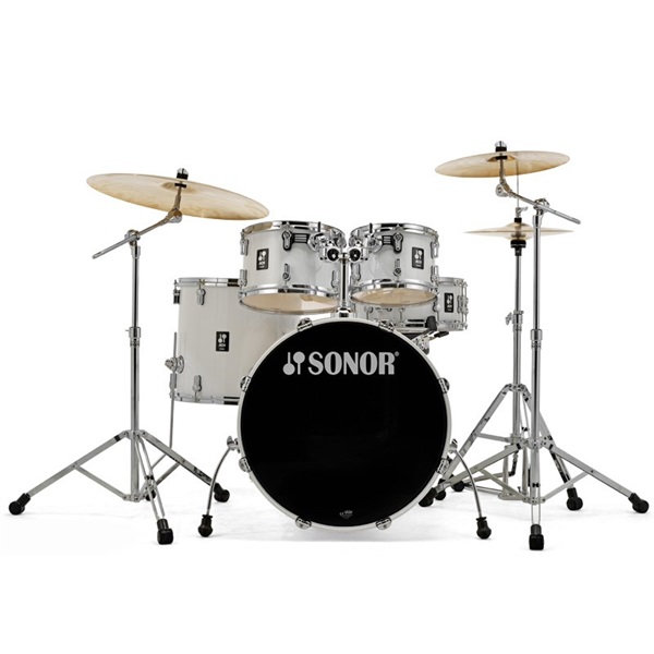 SONOR SN-AQ1SG #PW [AQ1 STAGE Set / PIANO WHITE]【ハードウェア付属 / シンバル別売】 画像2