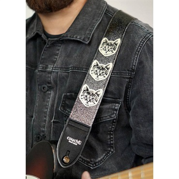 Couch Guitar Strap ニャン・ ニャン・ ニャン/Galaxy Sparkle 画像2