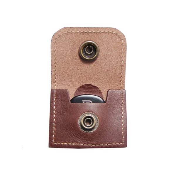 Daiking Corporation 日本製本革ピックケース (BROWN) 画像2