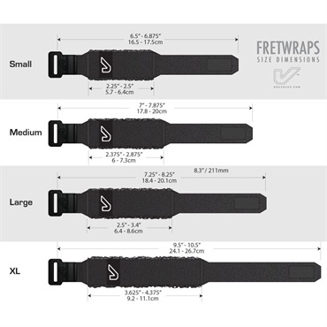 Gruv Gear FretWraps FW1-BNR-MD （バンダナ/レッド/Medium） 画像2