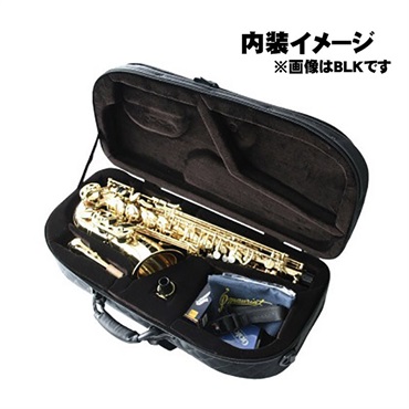 その他ブランド(管楽器・吹奏楽器) Neptune アルトサックス用ケース キクタニ(Neptune) AS-830 BRO ブラウン 画像4