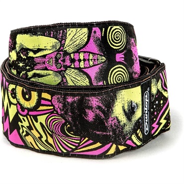 Dunlop (Jim Dunlop) 【創業50周年大決算SALE】 I Love Dust Jacquard Straps Smoking Moon (ILD06) 画像1