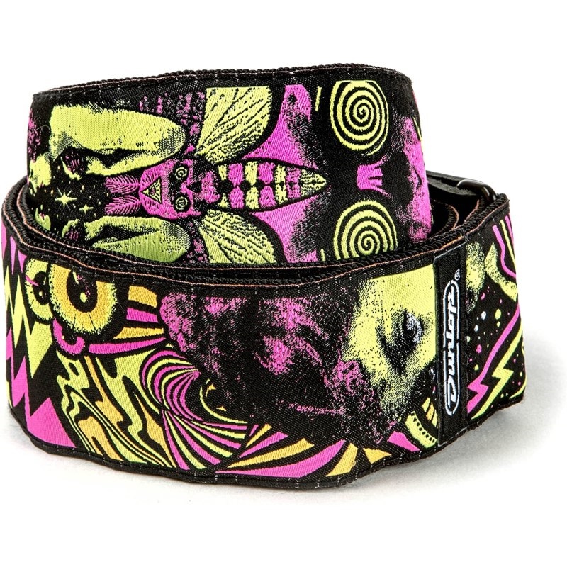 Dunlop (Jim Dunlop) 【創業50周年大決算SALE】 I Love Dust Jacquard Straps Smoking Moon (ILD06) 画像1