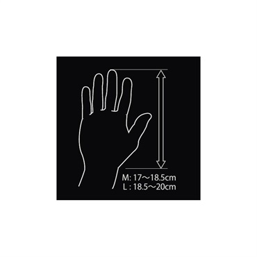 TAMA TDG10BKM [Drummer's Glove]【Black / Size：M】 画像2