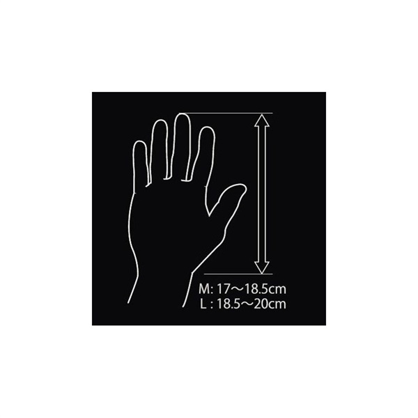 TAMA TDG10BKM [Drummer's Glove]【Black / Size：M】 画像2
