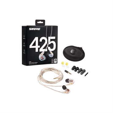 SHURE SE425-CL-A (クリアー)(国内正規品・2年間保証) 画像1