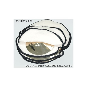 Protection Racket LPTR22CYMR [22用シンバルケース / ブラック / リュック / フリースパッド付き：6020R-00] 画像3