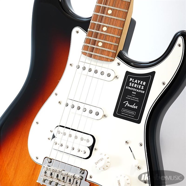 Fender MEX Player Stratocaster HSS (3-Color Sunburst/Pau Ferro