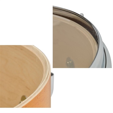 YAMAHA TMP0F4LCS [Tour Custom/All Maple Shell Drum Kit/BD20，FT14，TT12&10，ダブルタムホルダー付属/ リコライスサテン] 画像2