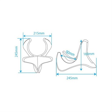 MAHALO US-02 NAT [ウクレレスタンド] 画像1