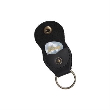 Gibson 【秋のSUPER SALE】 Premium Leather Pickholder Keychain [AKYC-BLK] 画像2