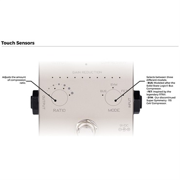 Darkglass Electronics HYPER LUMINAL Hybrid Compressor 画像3