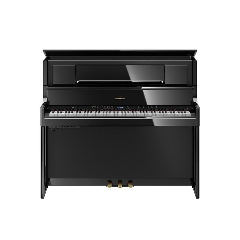 豪華で新しい Roland LX708-PES 黒塗鏡面艶出し塗装 LX708 電子ピアノ Wirelessヘッドホンセット
