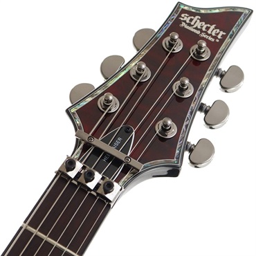 【美品】Schecter AD-C-1-FR-HR ヘルレイザー　希少ホワイト SCHECTER C-1 FR Hellraiser [AD-C-1-FR-HR] (BLK) ｜イケベ楽器