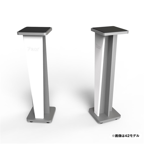 ZAOR Croce Stand 36 (pair) White Gloss/Grey【ペア】【高さ92cm】 画像1