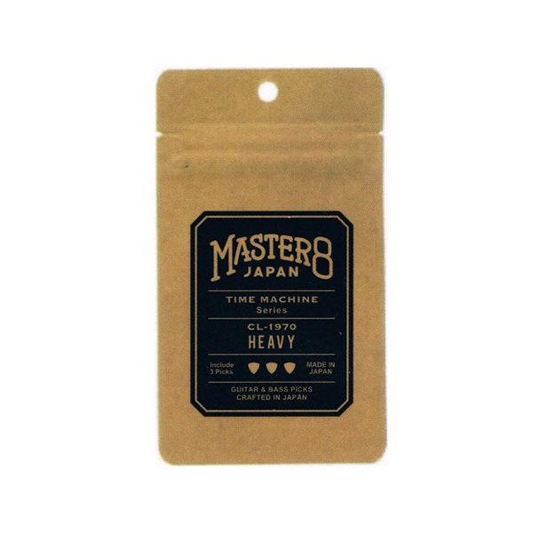 MASTER8 JAPAN 【ブラックフライデーセール】 TIME MACHINE SERIES CL-1970 3枚セット (1.0mm/HEAVY) 画像1