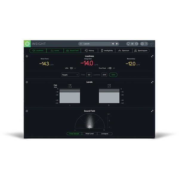 iZotope INSIGHT 2 EDU(アイゾトープ)(インサイト)(アカデミック版)(代引不可)(オンライン納品) 画像6