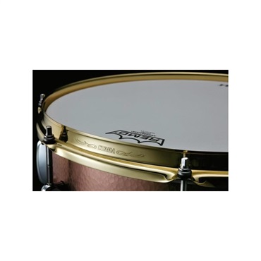 TAMA MSP14S-8 [Customized Brass Mighty Hoop 14 / 8テンション / スネアサイド用] 画像1