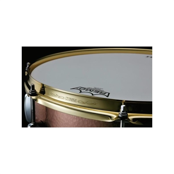 TAMA MSP14S-8 [Customized Brass Mighty Hoop 14 / 8テンション / スネアサイド用] 画像1