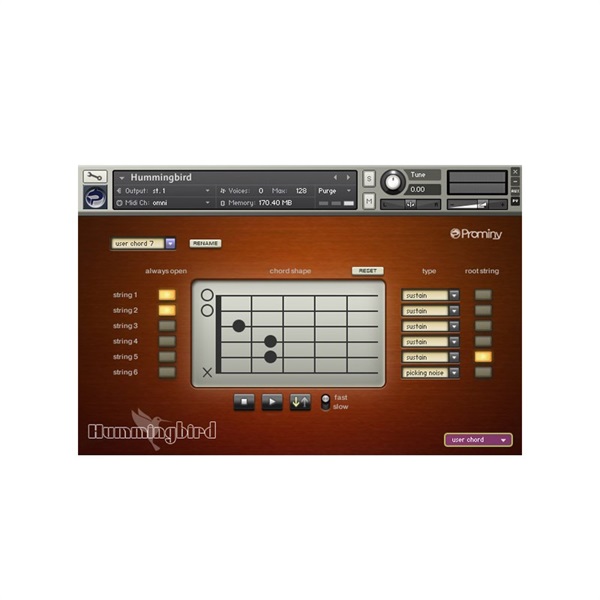 未開封 Hummingbird Prominy ギター音源　プラグイン Amazon.co.jp: Prominy Hummingbird アコースティックギター音源